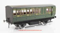 7P-020-552D Dapol Stroudley 4 Wheel Elec Lit Brake 3rd Southern Lined Green 3674 DCC LBF